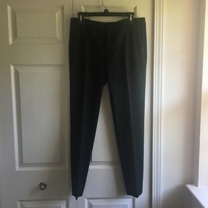Zara Black Straight Leg Dress Pants Size M